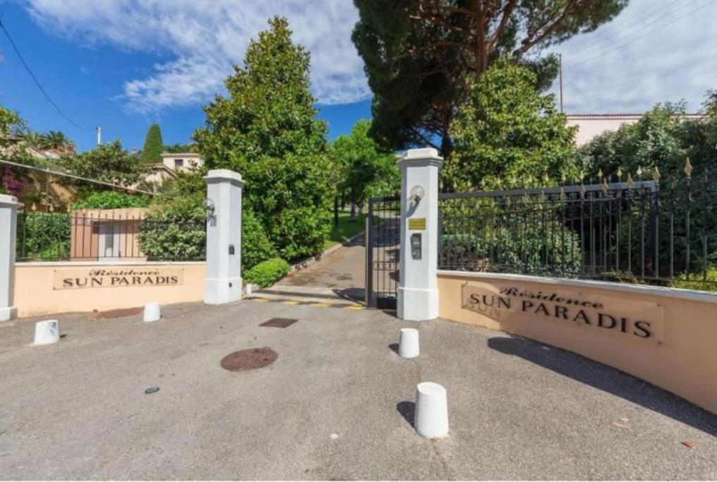 Residence De Luxe Sun Paradis, Studio Terrasse, Vue Mer Piscine Cannes Esterno foto